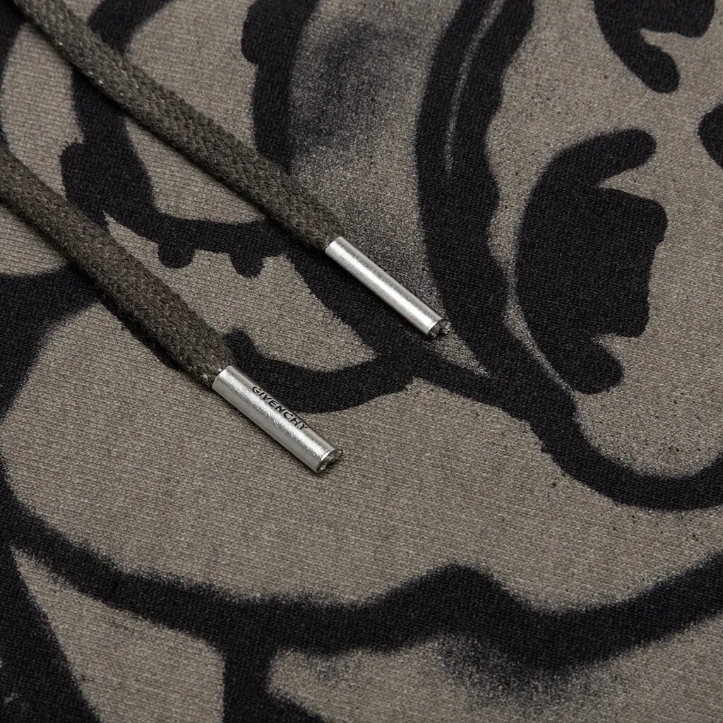 All Over Family Oversized Hoodie - Khaki