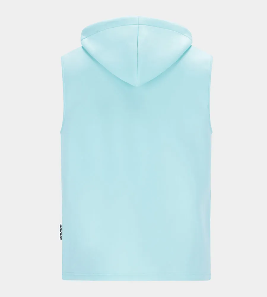 BLAZE SLEEVELESS HOODIE - MINT