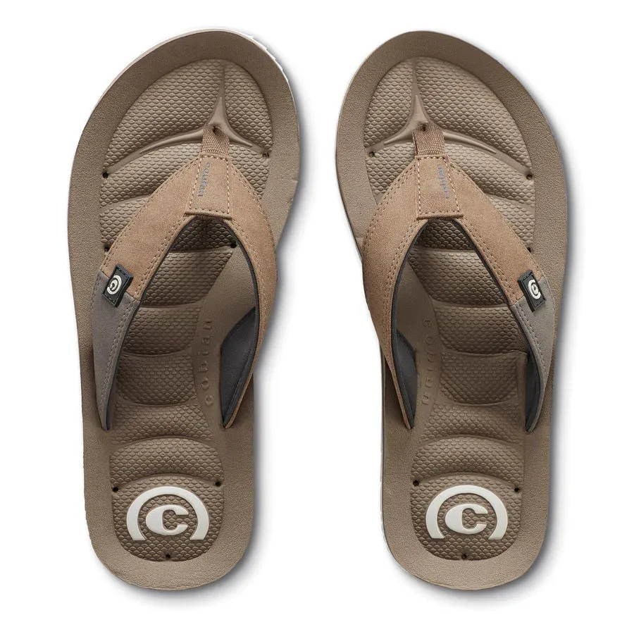 Cobian Men's Hobgood Draino Flip Flop - Tan HDR22-230