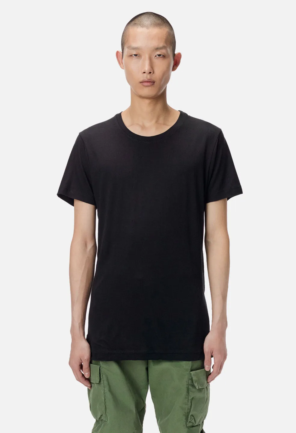 Cotton Mercer Tee / Black