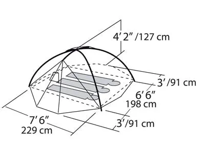 Eureka El Capitan 3  Outfitter tent