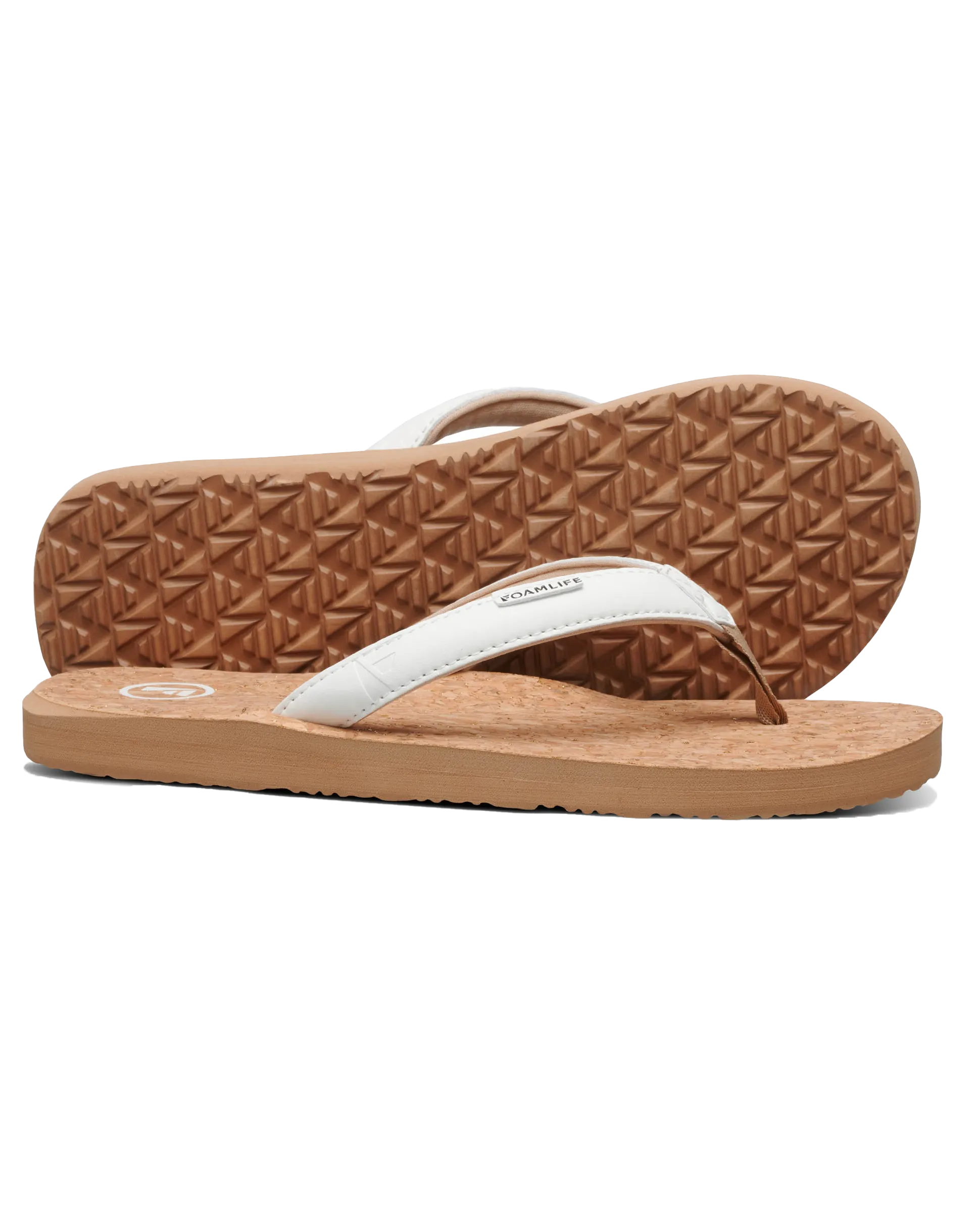 Goldie Womens Flip Flops in Sand
