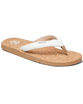 Goldie Womens Flip Flops in Sand