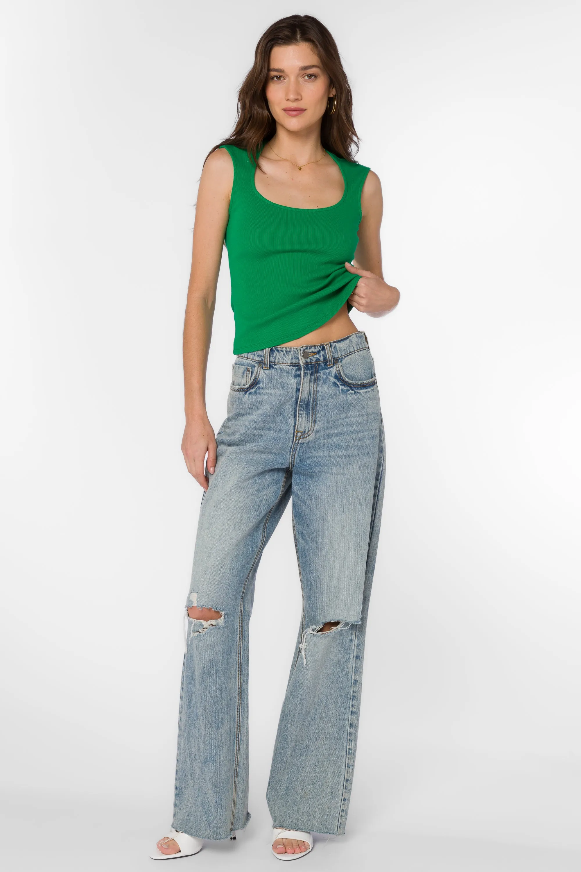 Hayes Bright Green Top