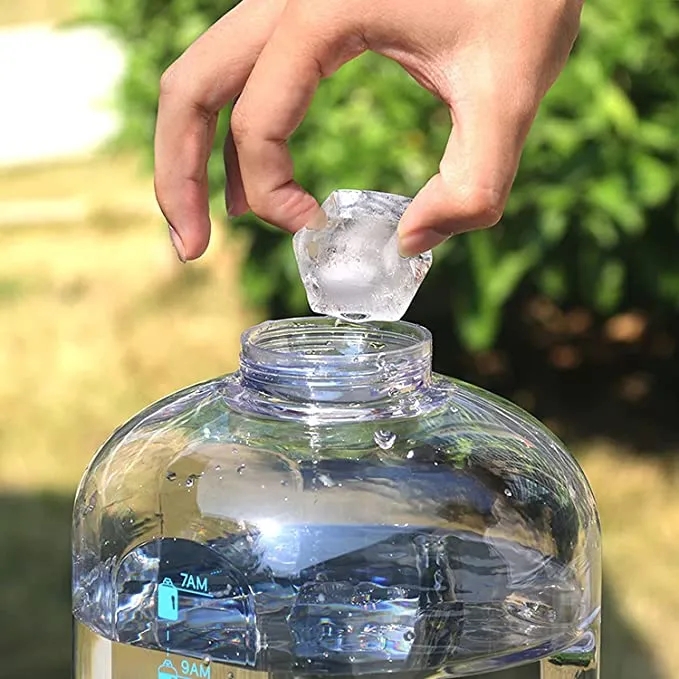 Large Capacity Transparent Sport Water Bottle