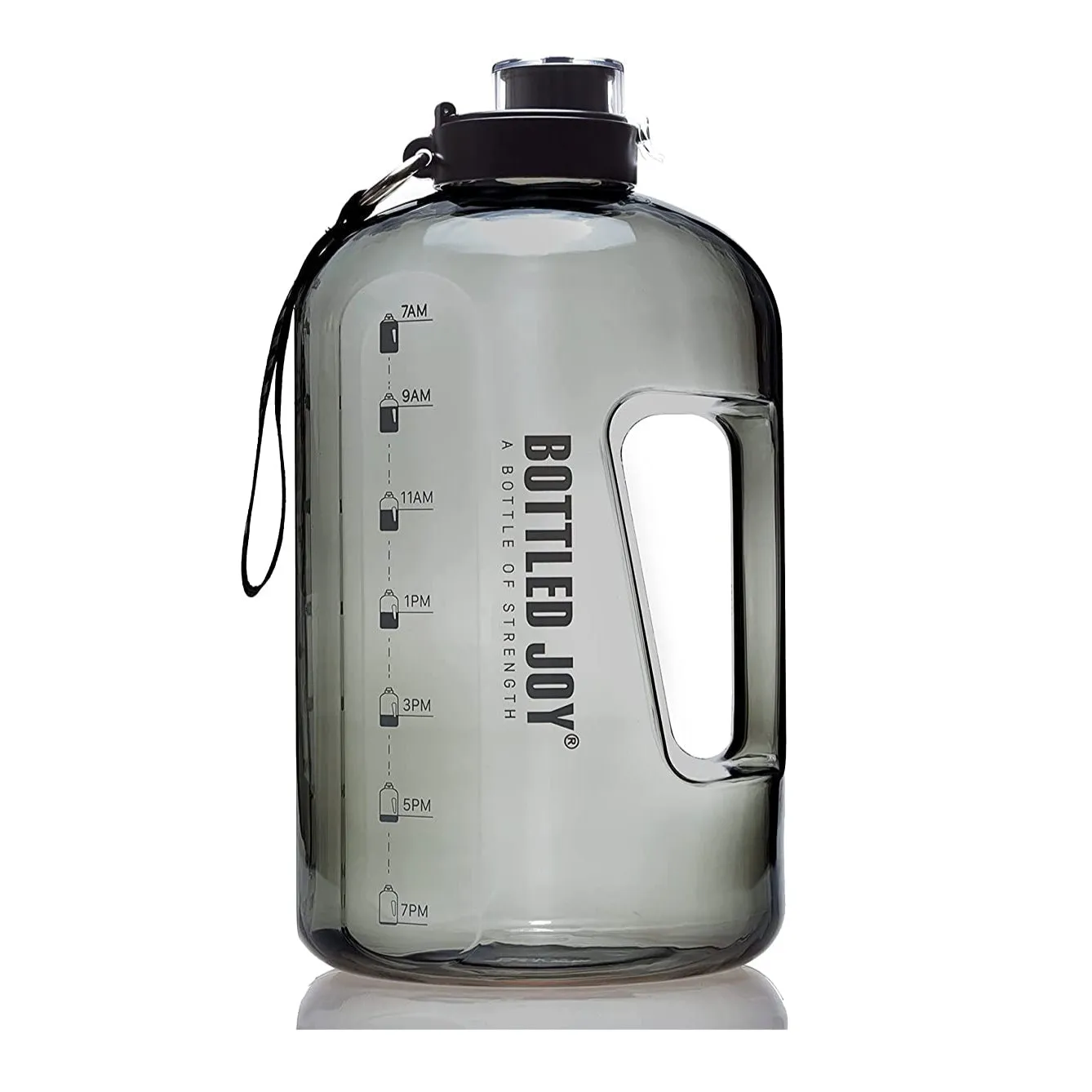 Large Capacity Transparent Sport Water Bottle