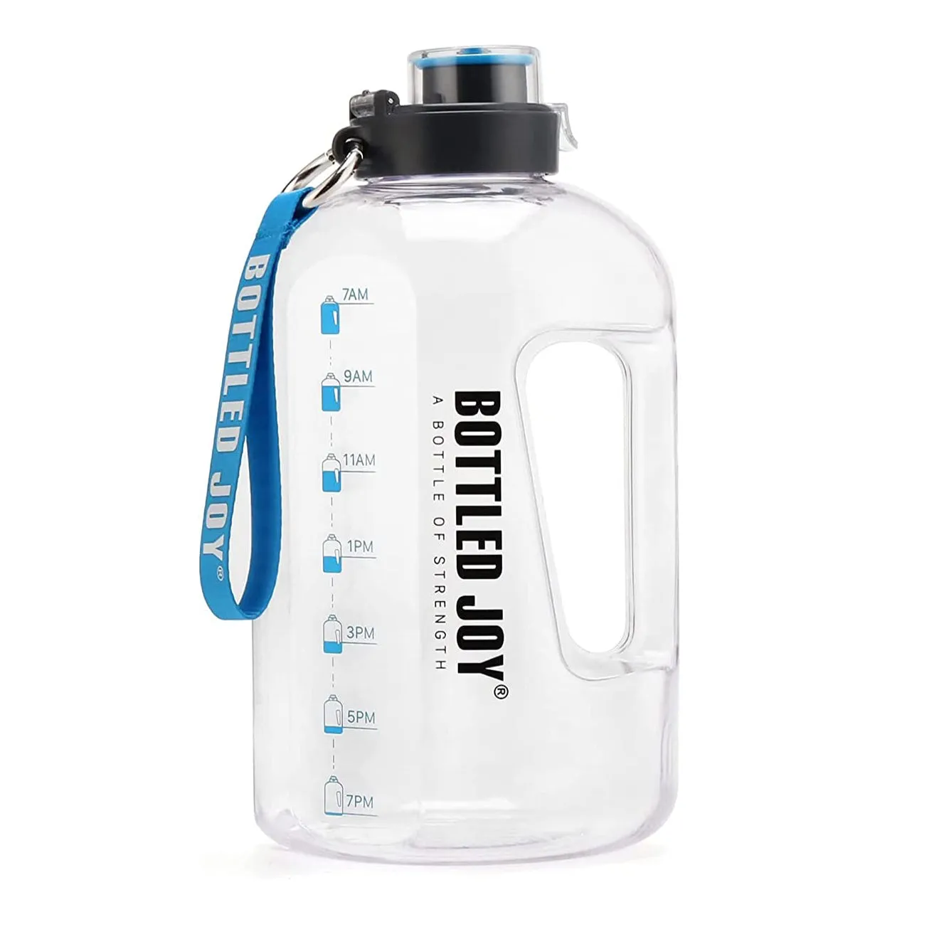 Large Capacity Transparent Sport Water Bottle