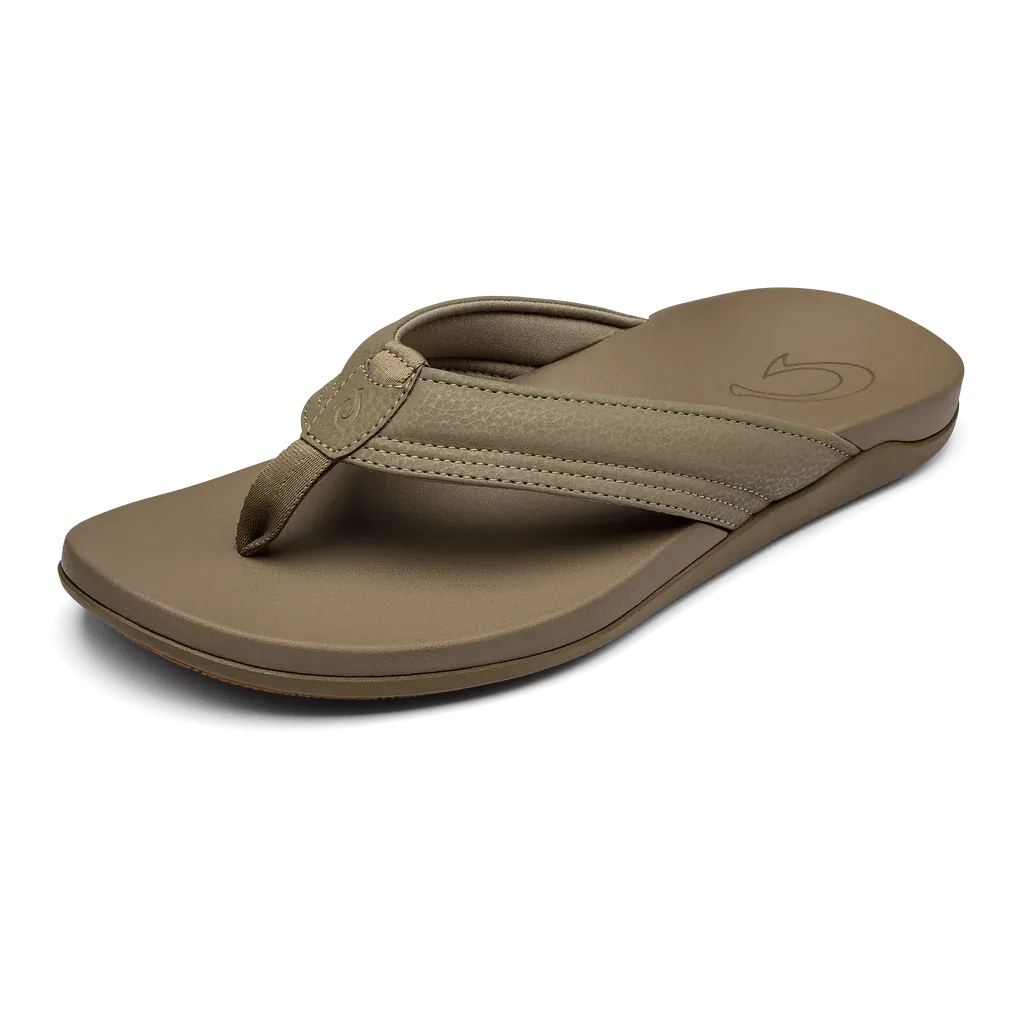 Olukai Men's Maha Flip Flops - Clay/Clay 10518-1010