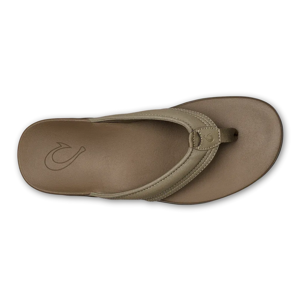Olukai Men's Maha Flip Flops - Clay/Clay 10518-1010