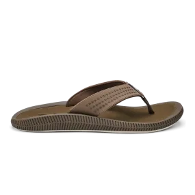 OluKai Men's Ulele Flip Flop - Mustang/Mustang 10435-1313
