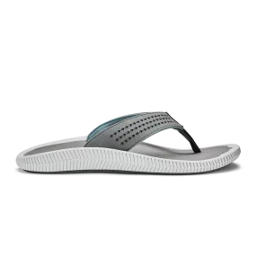 OluKai Men's Ulele Flip Flop - Stone/Stone 10435-4Q4Q
