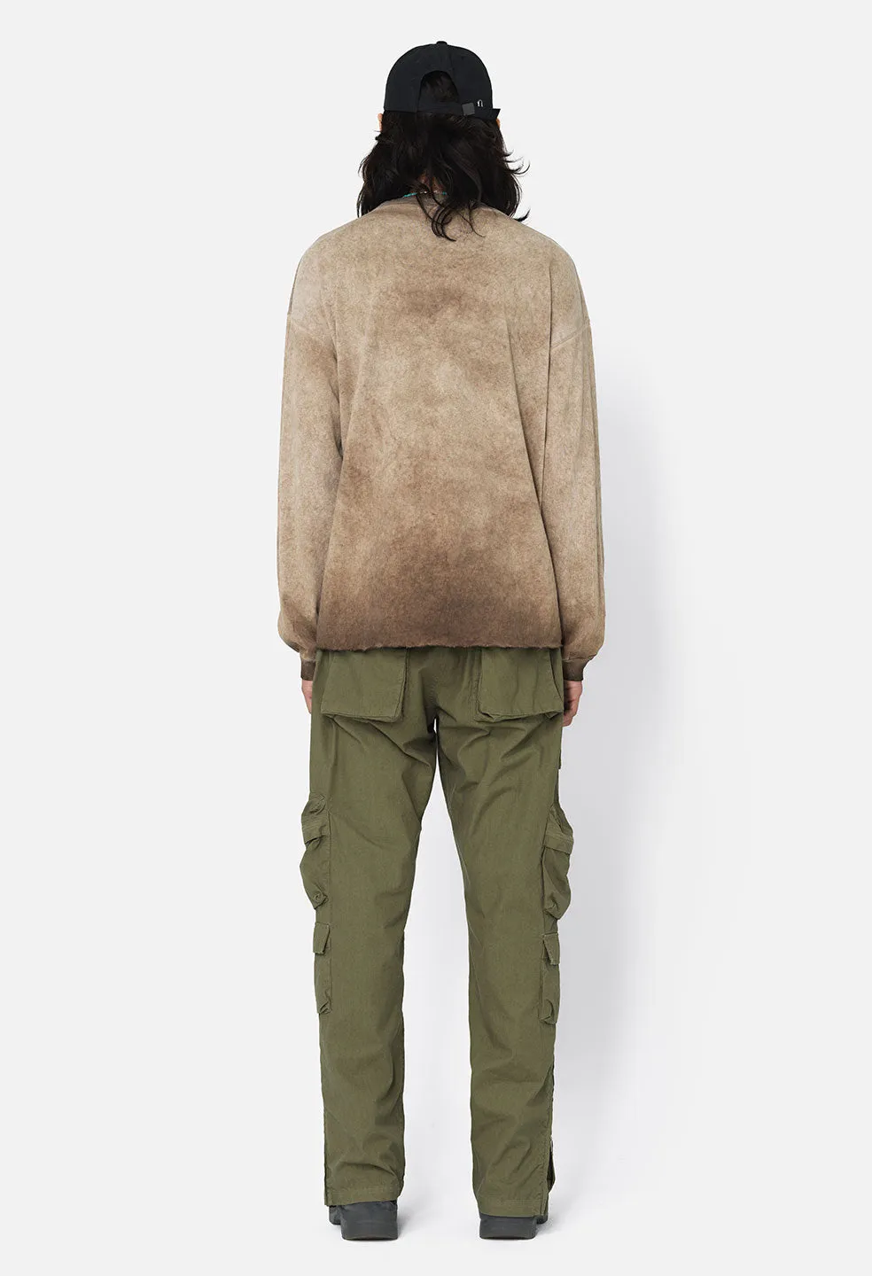 Phoenix LS Tee / Oil Wash Chocolate