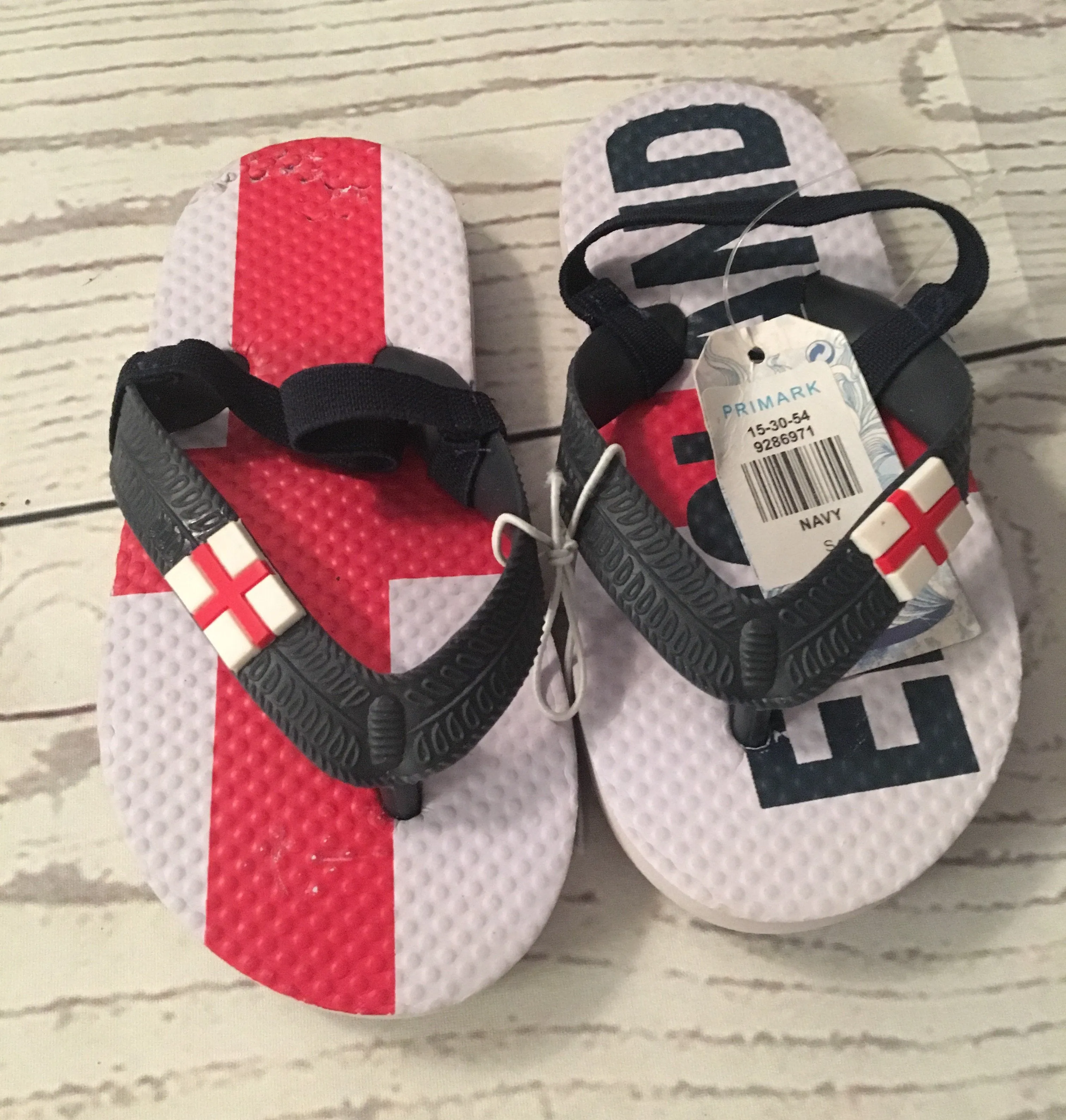 Size Small 6/7 England Flip Flops