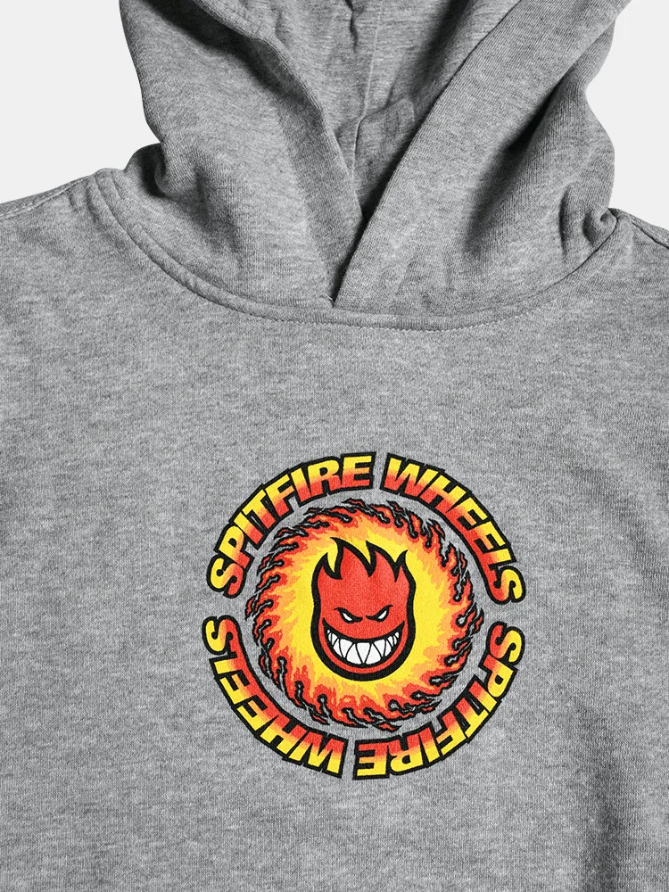 Spitfire Hood OG Fireball - Grey Heather