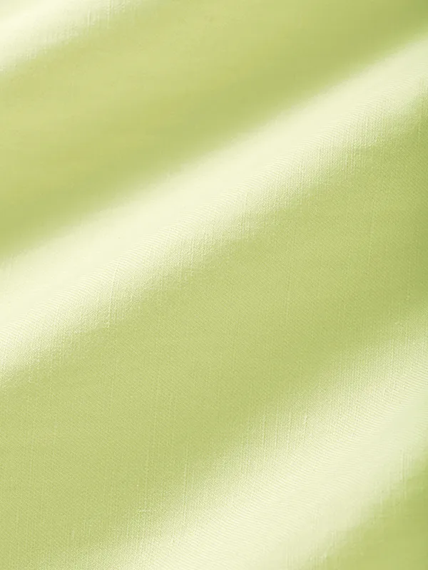 Womens Organic Cotton Linen Cargo Pants—andes green